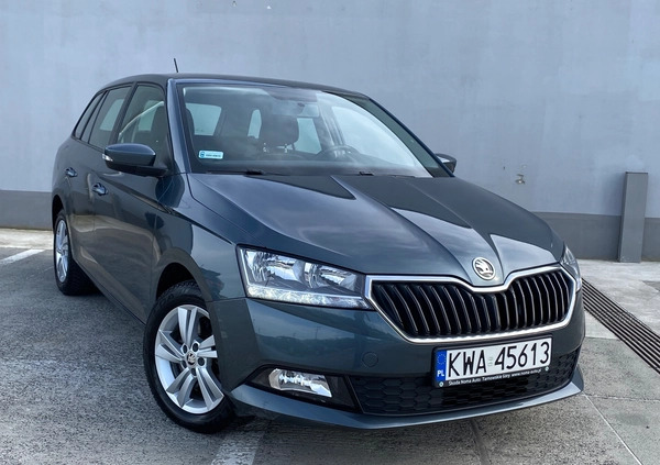 Skoda Fabia cena 48500 przebieg: 45567, rok produkcji 2019 z Kraków małe 781